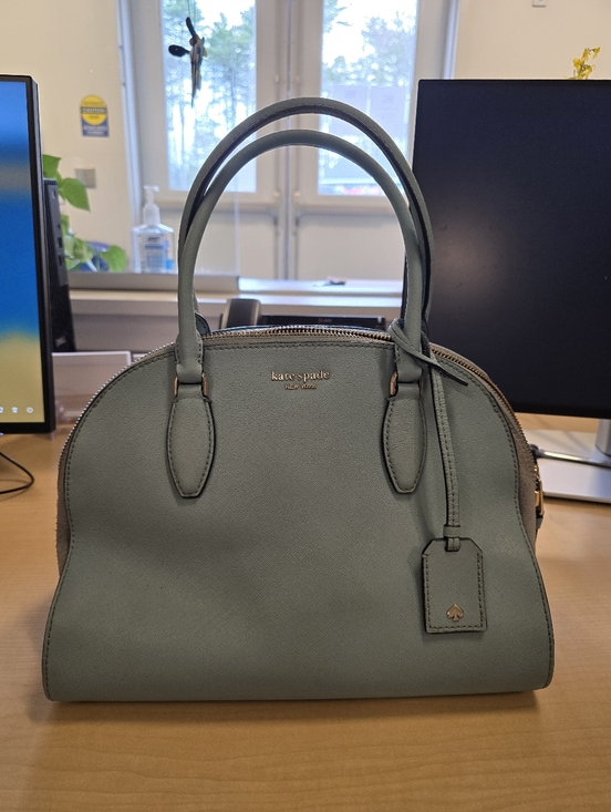 kate spade Handbags - Kate Spade Large Riley Satchel – Suede & Leather (No Crossbody Strap)